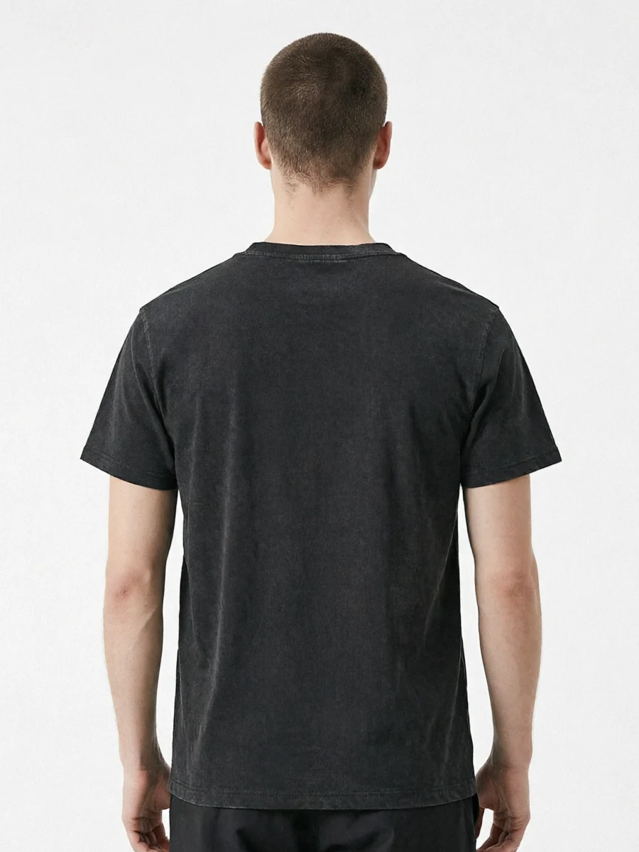 Black Model Fitting Back Boy