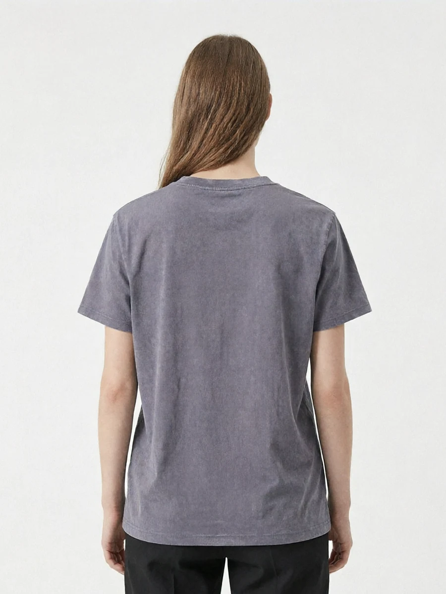 Plum Purple Model Back Girl
