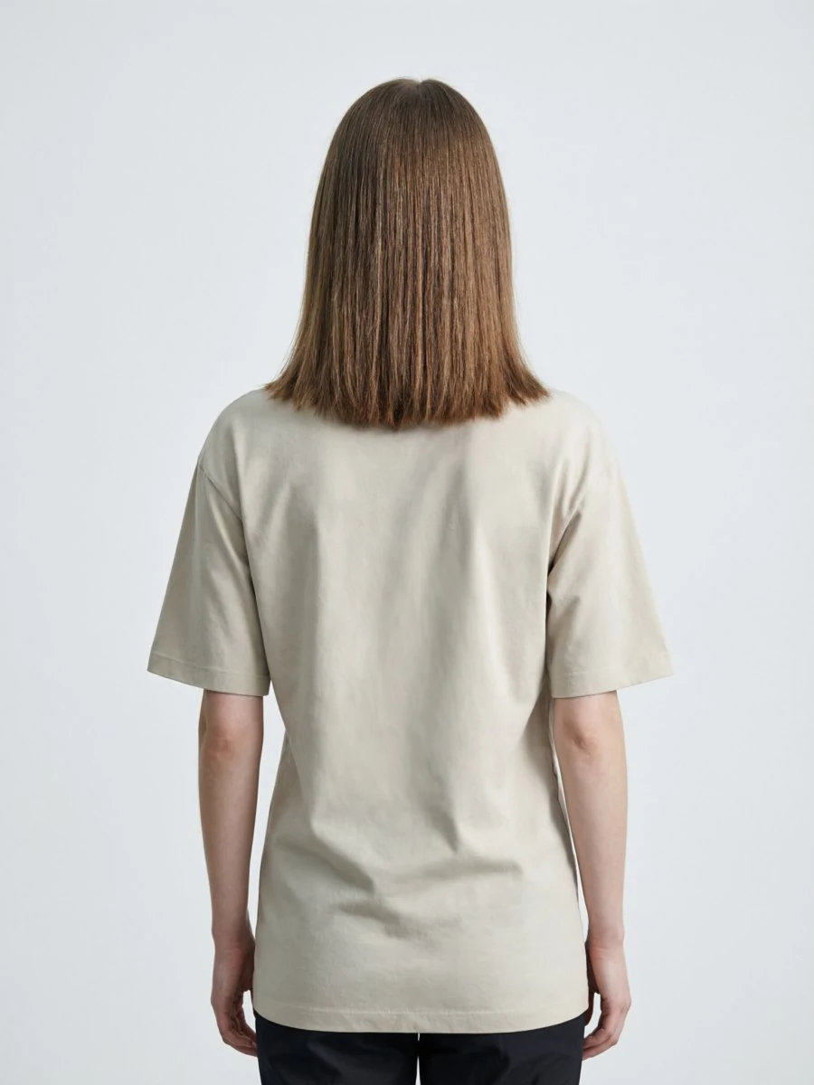 Rice Apricot Model Back Front Girl