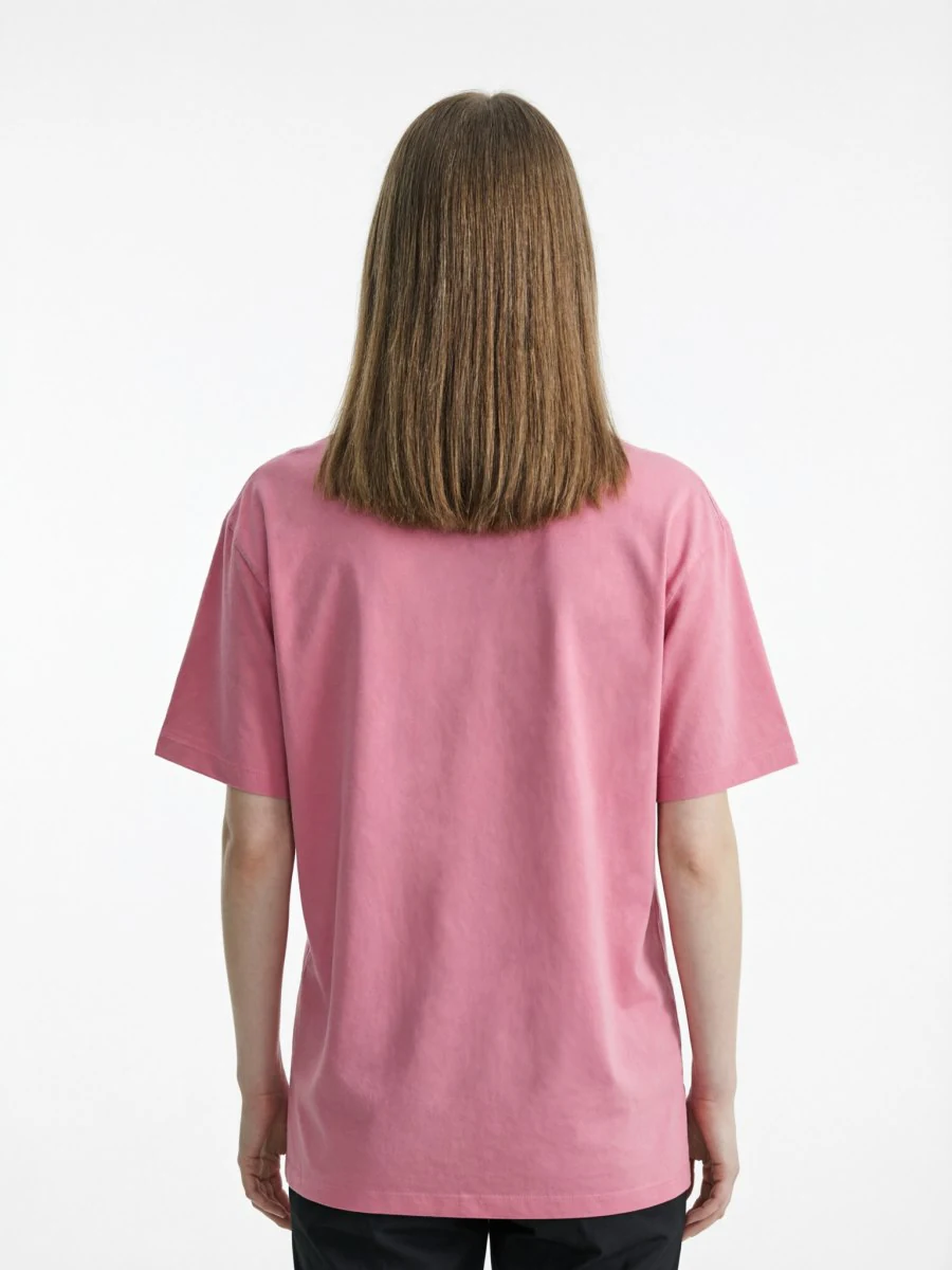 Rose Pink On Body Back Front Girl