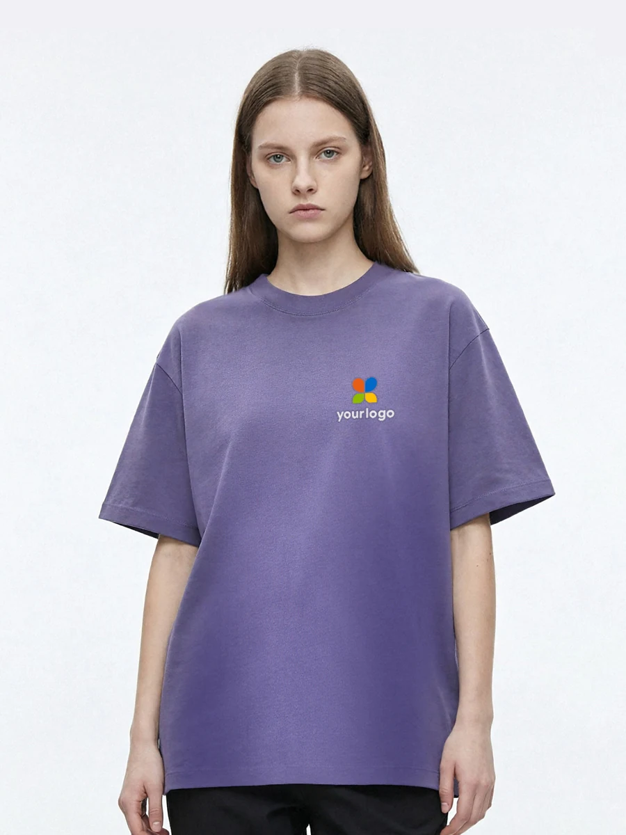 Purple Logo Maker Ankora Red T Shirt