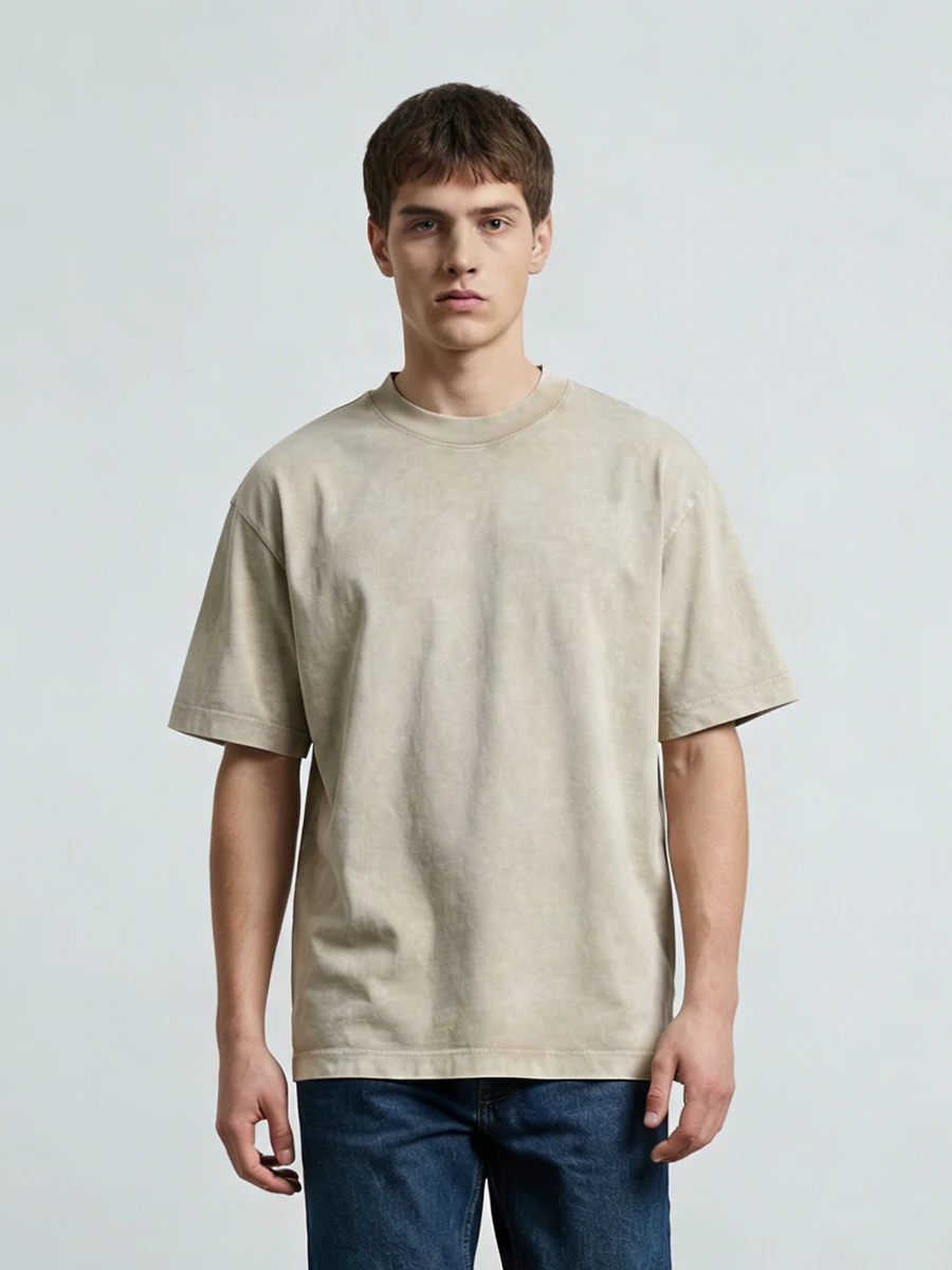 Sand Apricot Clothing Trial Front Boy