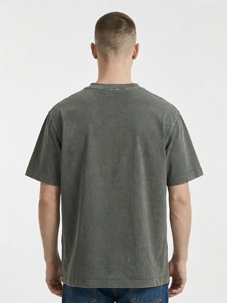 Moss Green Model Back