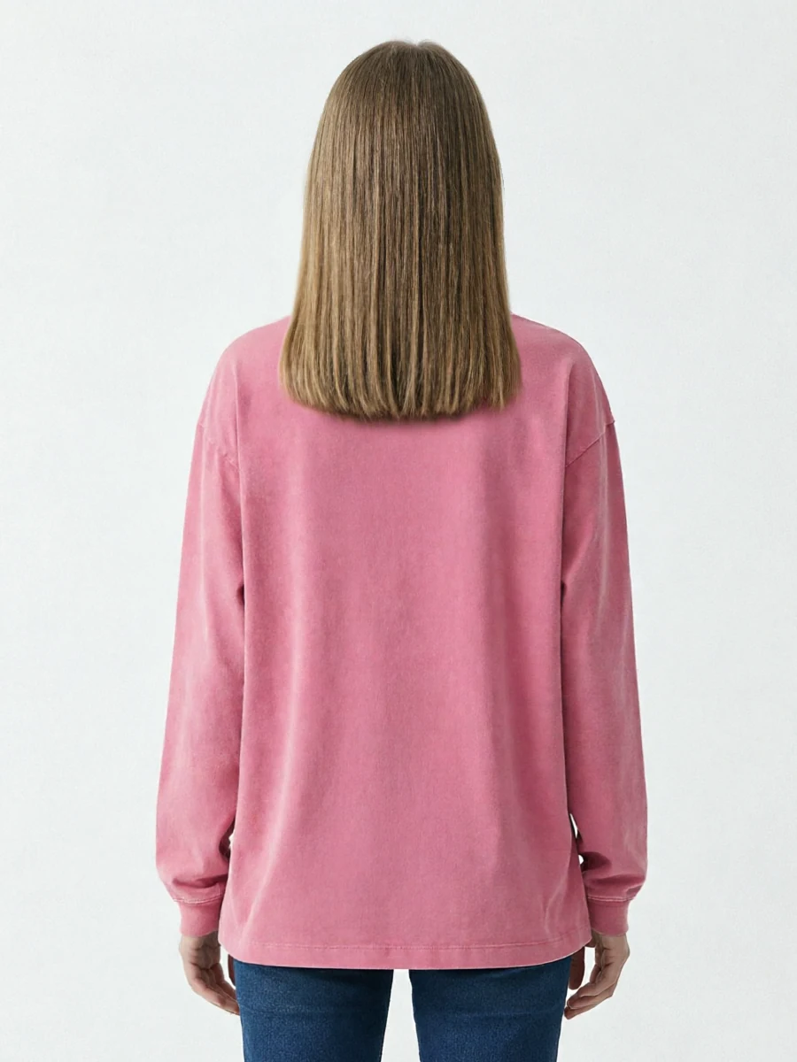 Rose Pink Model Back Girl