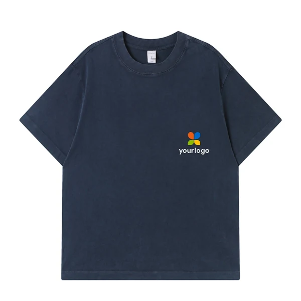 Dark Blue Logo Printing